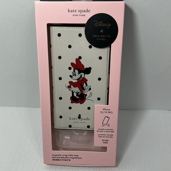 Kate Spade New York Mini Mouse case for iPhone 12 / 12 Pro Disney MM - Picture 7 of 8